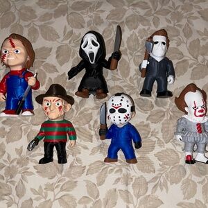 3D Printed Horror Characters (6 pk)